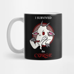 I survived the Curse - the goat Mug